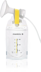 Пакеты для грудного молока Medela Pump & Save с воронкой
