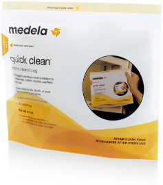 Пакет Quick Clean для паровой стерилизации в микроволновой печи